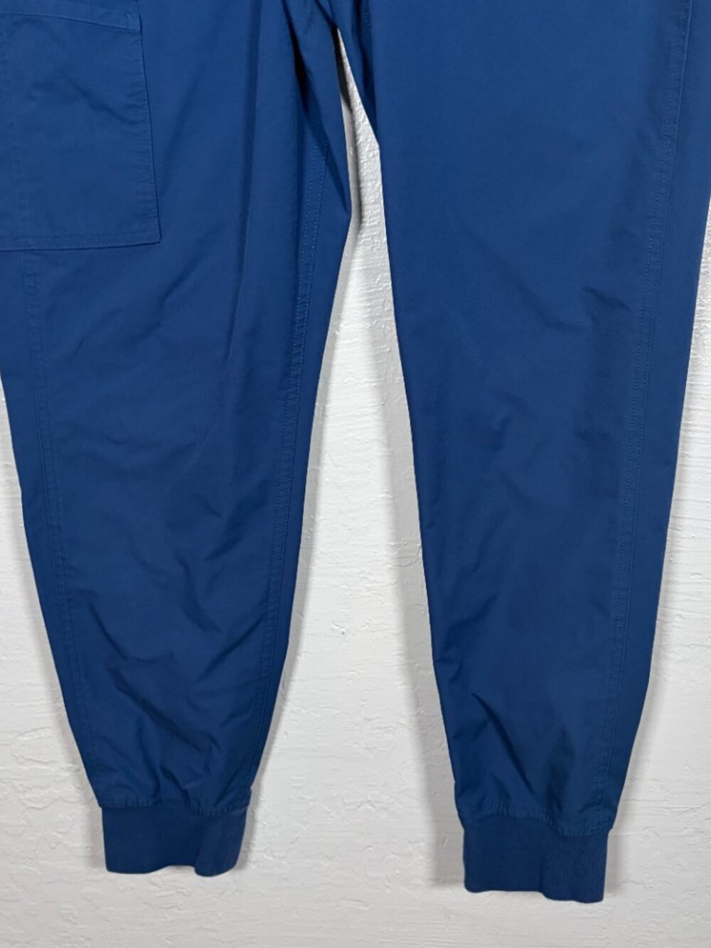 Carhartt Force Women L Navy Blue Essential Jogger Scrub Pants Medical Nurse - Picture 2 of 7